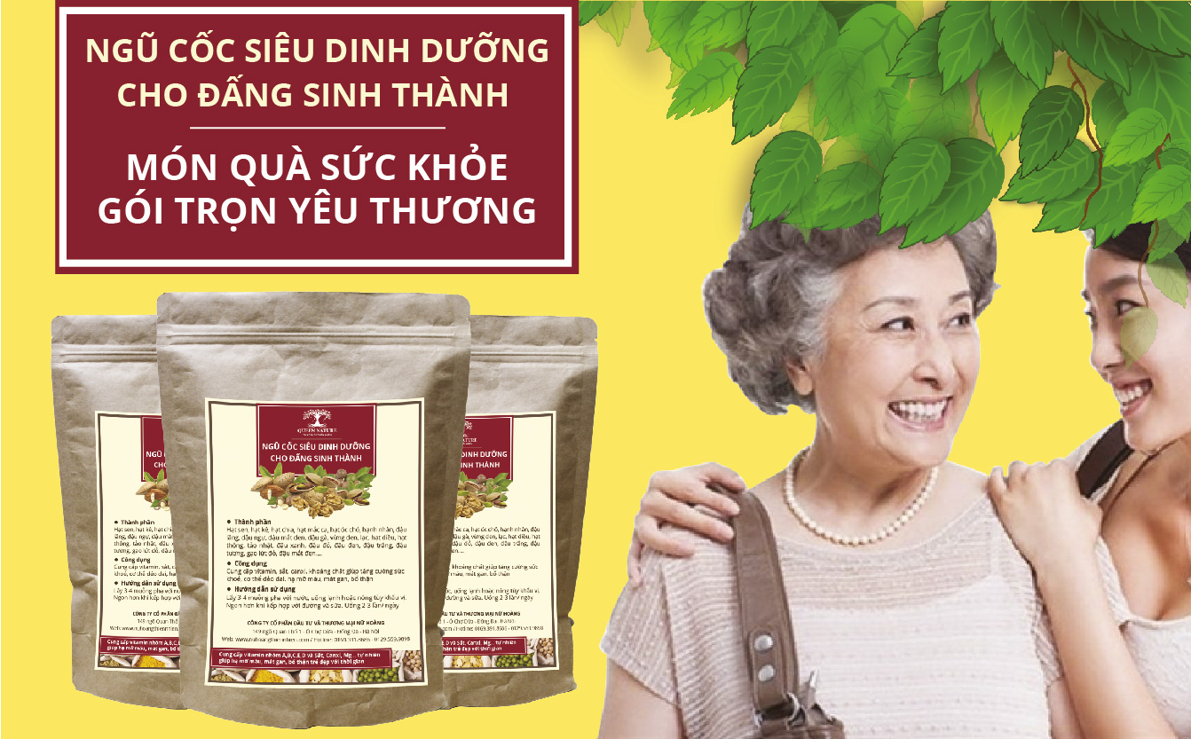 Ngũ Cốc Dinh Dưỡng Đấng Sinh Thành Queen Nature 